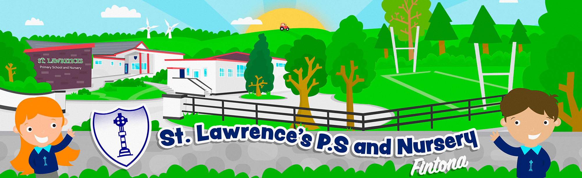 St Lawrence's Primary & Nursery School, Fintona Co Tyrone